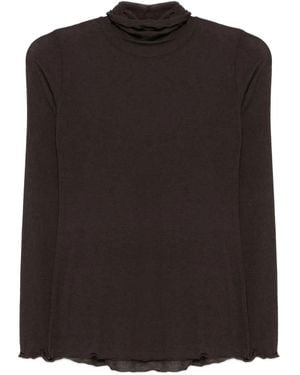 Daniele Fiesoli Turtleneck Top - Black