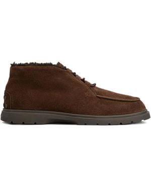 Tod's スエード デザートブーツ - ブラウン