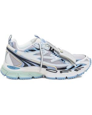 Off-White c/o Virgil Abloh Be Right Back Sneakers Met Vlakken En Veters - Wit