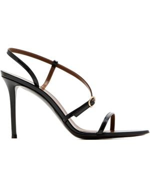 Giuseppe Zanotti 90Mm Audrinette Patent-Leather Sandals - Black