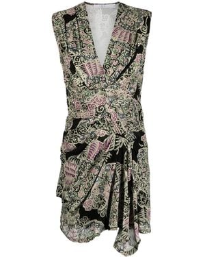 IRO Silk Short Dress - Black