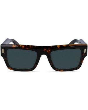 Calvin Klein Shield Frame Sunglasses - Black