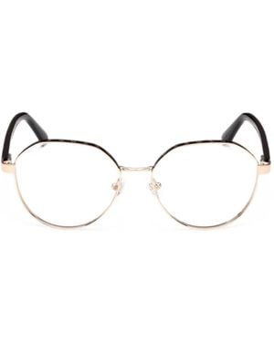 Guess Round-Frame Glasses - Natural