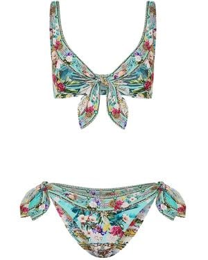 CAMILLA Gardens Of Queluz Bikini - Groen