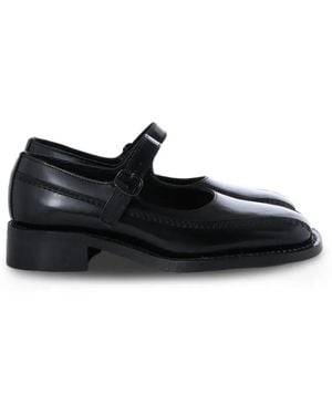 Hereu Loafer Mit Schnallenriemen - Schwarz
