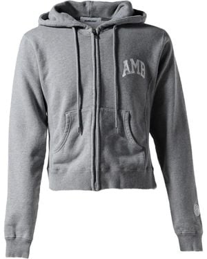 Ambush Hoodie À Fermeture Zippée - Gris