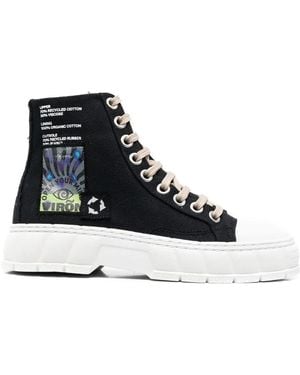 Viron 1982 Techno Trainers - Black