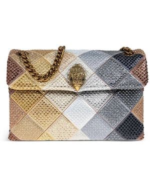 Kurt Geiger Medium Kensington Shoulder Bag - Metallic