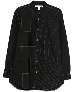 Comme des Garçons Button Shirt - Black