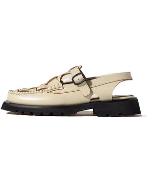 Hereu Cranc Sport Slingback Loafers - White