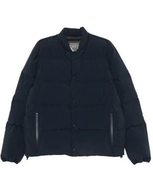 Herno Padded Quilted Coat - Blue