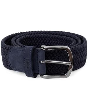 BOSS Cintura Con Fibbia - Blu