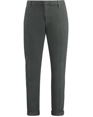 Dondup Gaubert Cotton Chino Trousers - Grey