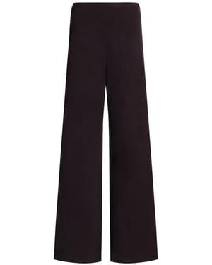 Alberta Ferretti Wide-Leg Trousers - Blue