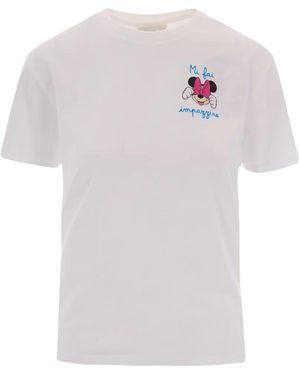 MC2 Saint Barth Emilie You Drive Me Crazy T-Shirt - White