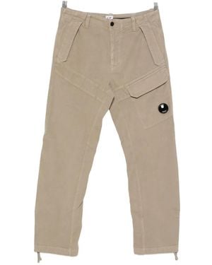 C.P. Company Cargo-pocket cotton pants - Neutro