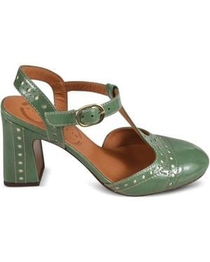 Chie Mihara 90Mm Mira Court Shoes - Green