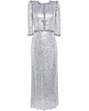 Jenny Packham Pretty Thing マキシドレス - グレー