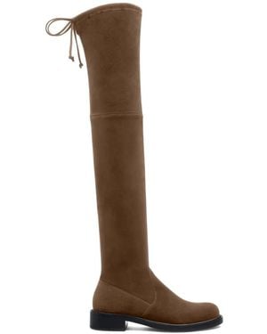 Stuart Weitzman Giseleland Tie-Back Over-The-Knee Boots - Brown