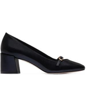 Bernardo Amelie Buckle-Strap Court Shoes - Black