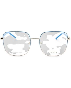 Tous Square-Frame Glasses - White
