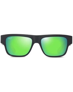 Maui Jim Matte Kokua Sonnenbrille - Grün