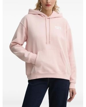 Levi's Everyday Logo-Print Hoodie - Pink