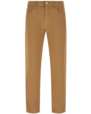 Department 5 Talk Garment-Dyed Straight Jeans - Natural