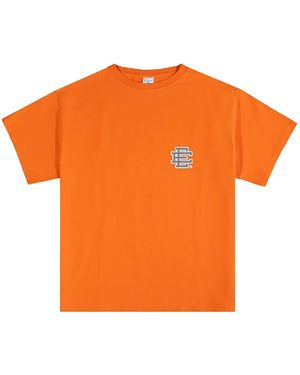 Eric Emanuel Logo-Print T-Shirt - Orange
