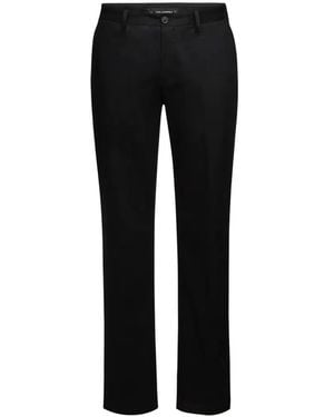 KARL LAGERFELD Pantalones Chinos Con Corte Slim - Negro