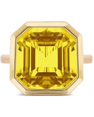 Goshwara 18Kt Geelgouden Ring Met Citrien