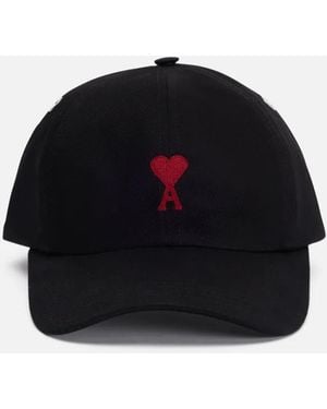 Ami Paris Cappello Da Baseball - Nero