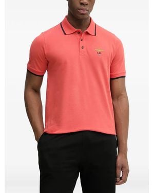 Aeronautica Militare Eagle-Embroidered Polo Shirt