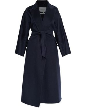 Max Mara Belted Coat - Blue