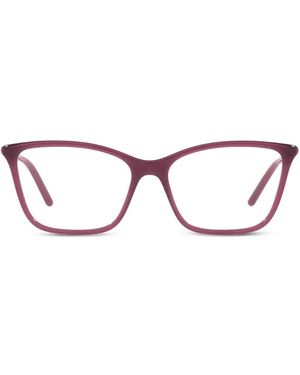 Prada Gafas Con Montura Cat Eye - Rojo