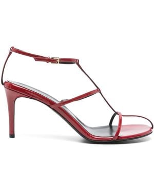KHAITE 75Mm Cage Sandals - Pink