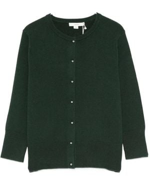 Vince Wool Blend Cardigan - Green