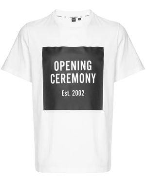 Opening Ceremony Logo-Print T-Shirt - White