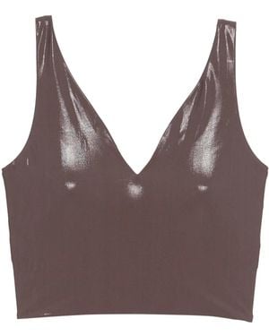MACRON Beba Sport-Bh Met V-Hals - Bruin