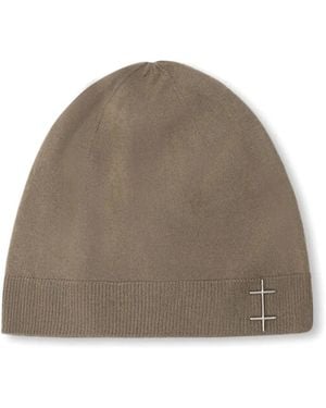 HELIOT EMIL Fresnel Beanie Hat - Brown