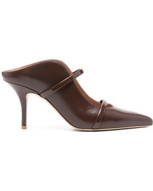 Malone Souliers Maureen 70mm ミュール - ブラウン