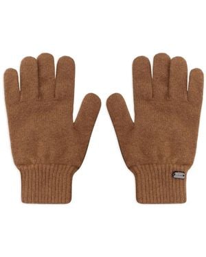 Moorer Easton Cashmere Gloves - ブラウン