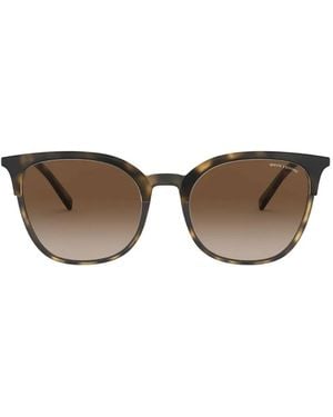 ARMANI EXCHANGE Tortoiseshell-Effect Square-Frame Sunglasses - Multicolor