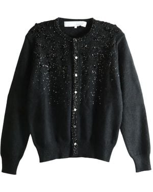 Comme des Garçons Beaded Cardigan - ブラック
