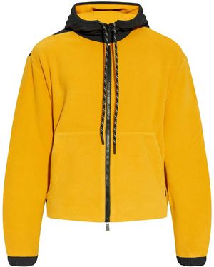 Moncler Jacke mit Kapuze - Gelb