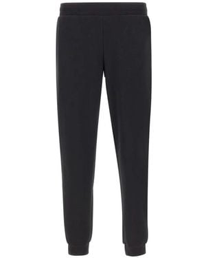 EA7 Logo-Tape Track Trousers - Blue