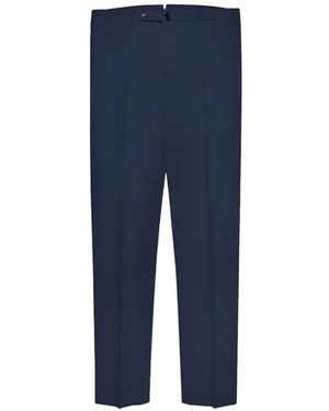 Incotex Belt-Loop Trousers - Blue
