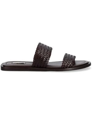 GANT Woven Double-Strap Sandals - White