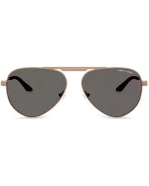 ARMANI EXCHANGE Pilot-Frame Sunglasses - Grey