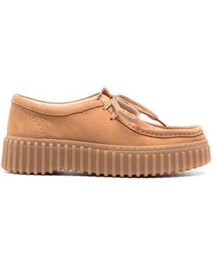 Clarks Torhill Bee レザーローファー - ブラウン
